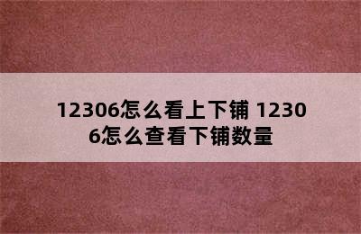 12306怎么看上下铺 12306怎么查看下铺数量